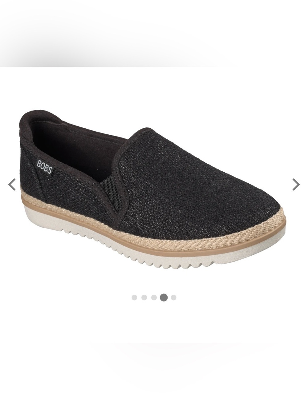 Sketchers BOBS Flexpadrille LO - Shiny Spritz Black